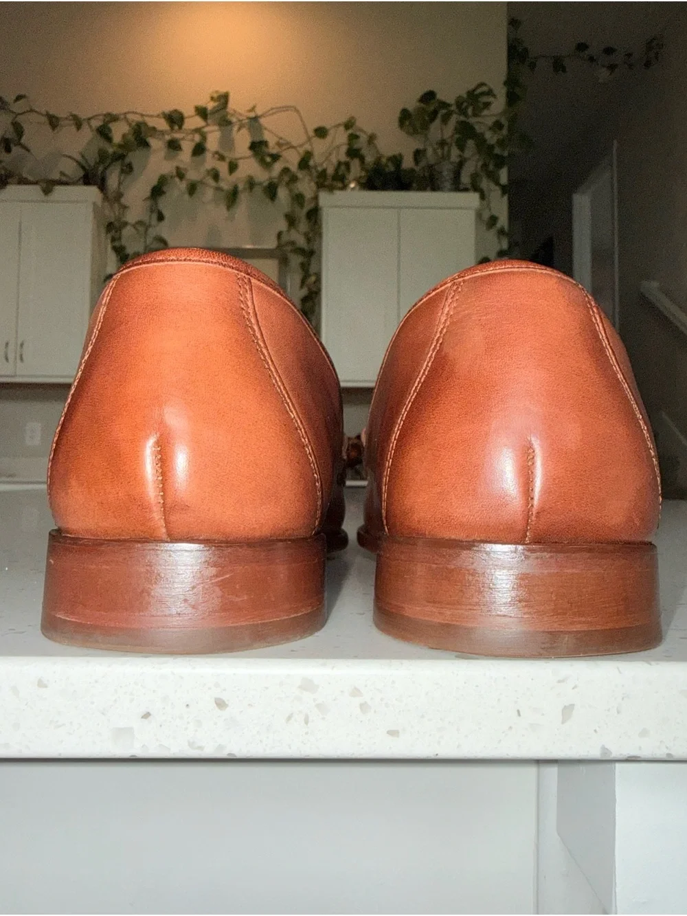Cole Haan Men's Penny Loafers in Chestnut Brown